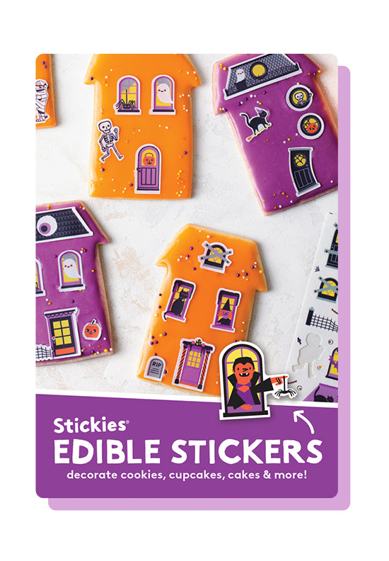Stickies® Edible Stickers – Easy Gingerbread House Cookie Decorating – Make  Bake®
