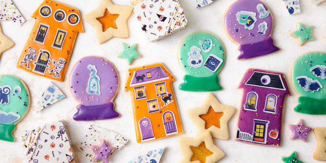 Edible Stickers for Halloween Baking
