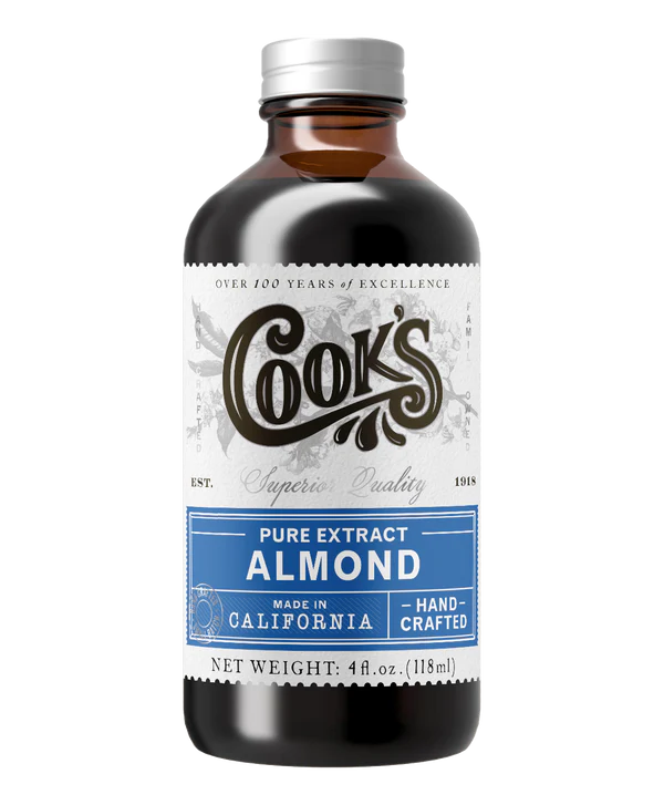 Allergy free pure almond extract for baking.