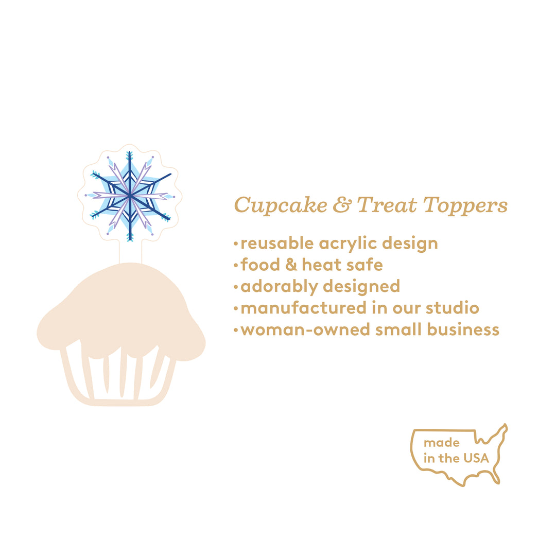 All Natural Cupcake Decorating Kit (Snowfall)