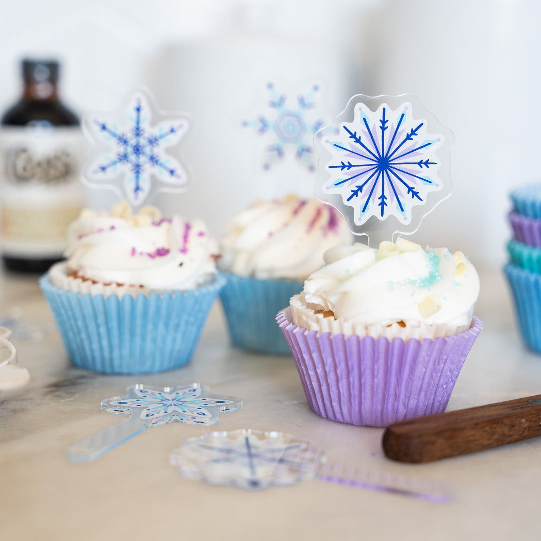 All Natural Cupcake Decorating Kit (Snowfall)