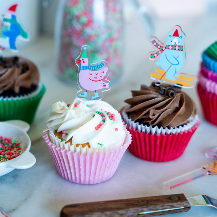 Winter Friends Cupcake Decorating Kit