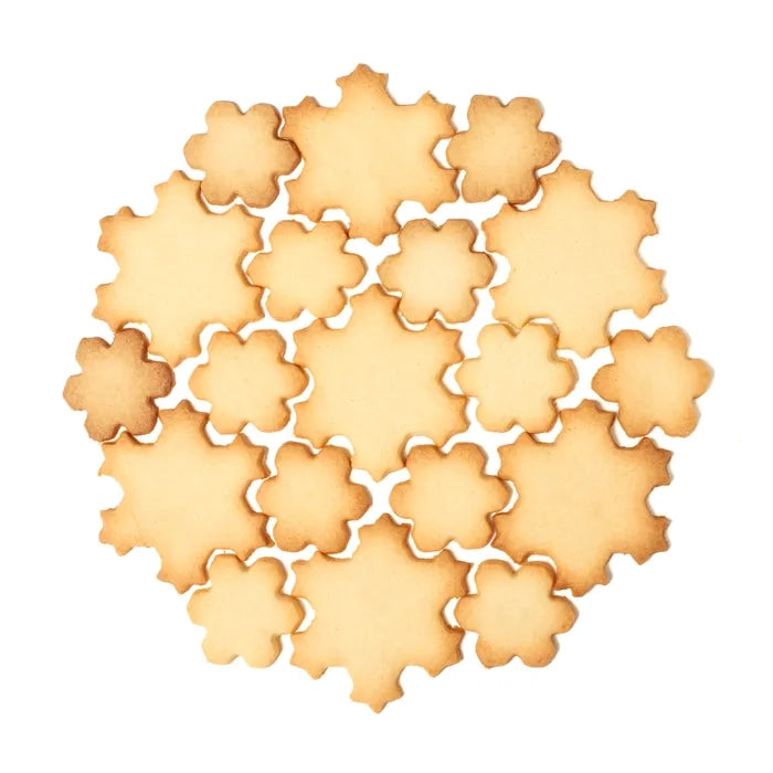 Dye-Free Snowflake Cookie Decorating Kit