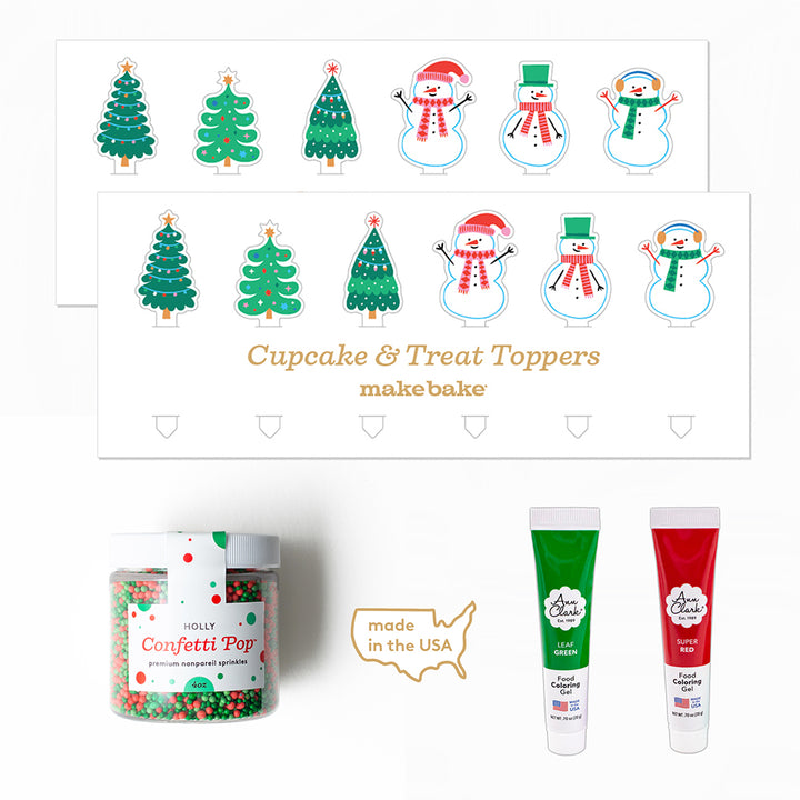 Christmas Cheer Cupcake Decorating Kit